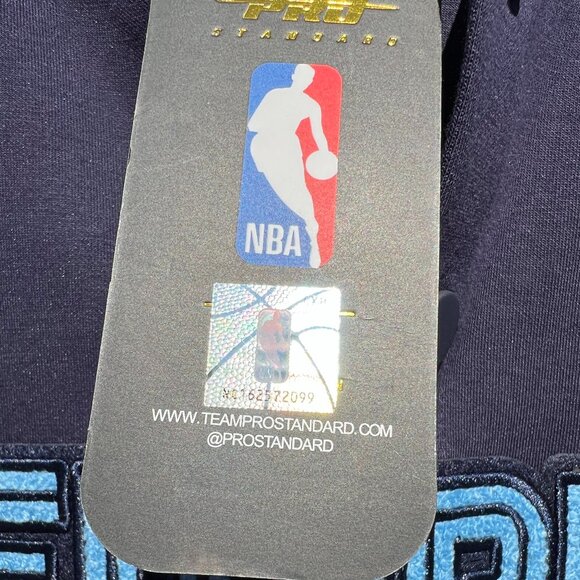 Pro Standard Navy Memphis Grizzlies Classic Warm-Up Full-Snap Jacket NWT Large - Picture 5 of 6